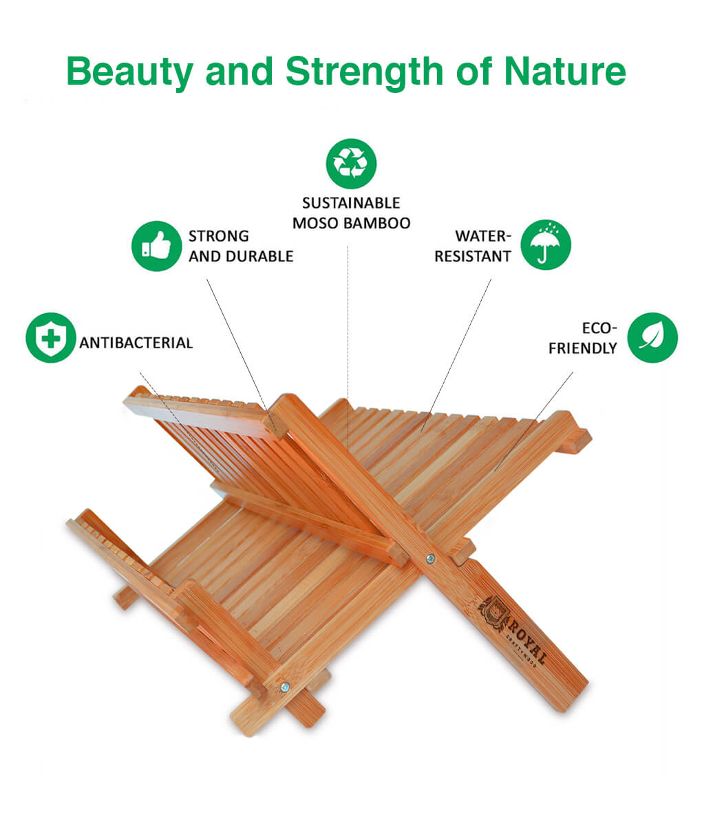 Bamboo Dish Rack