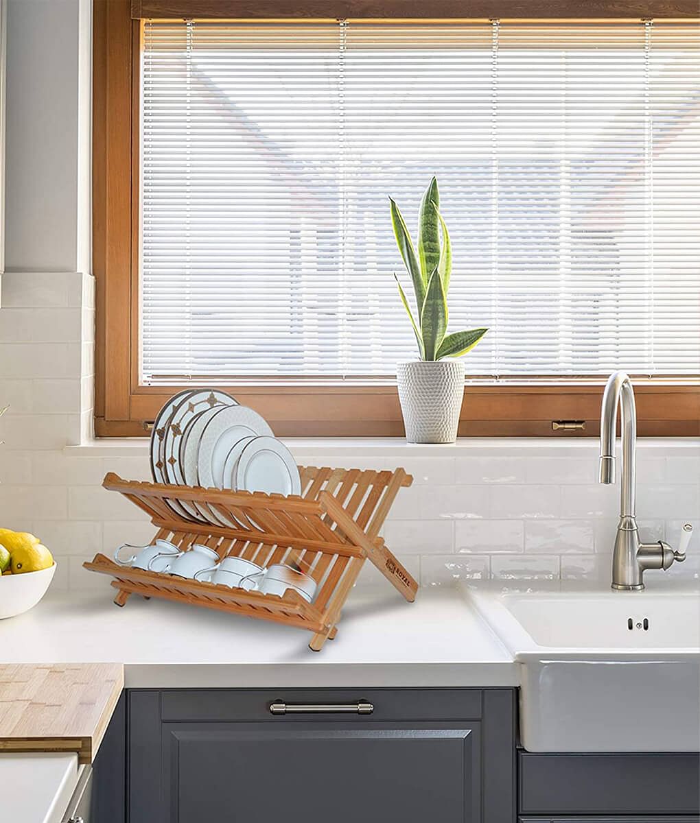 Bamboo Dish Rack