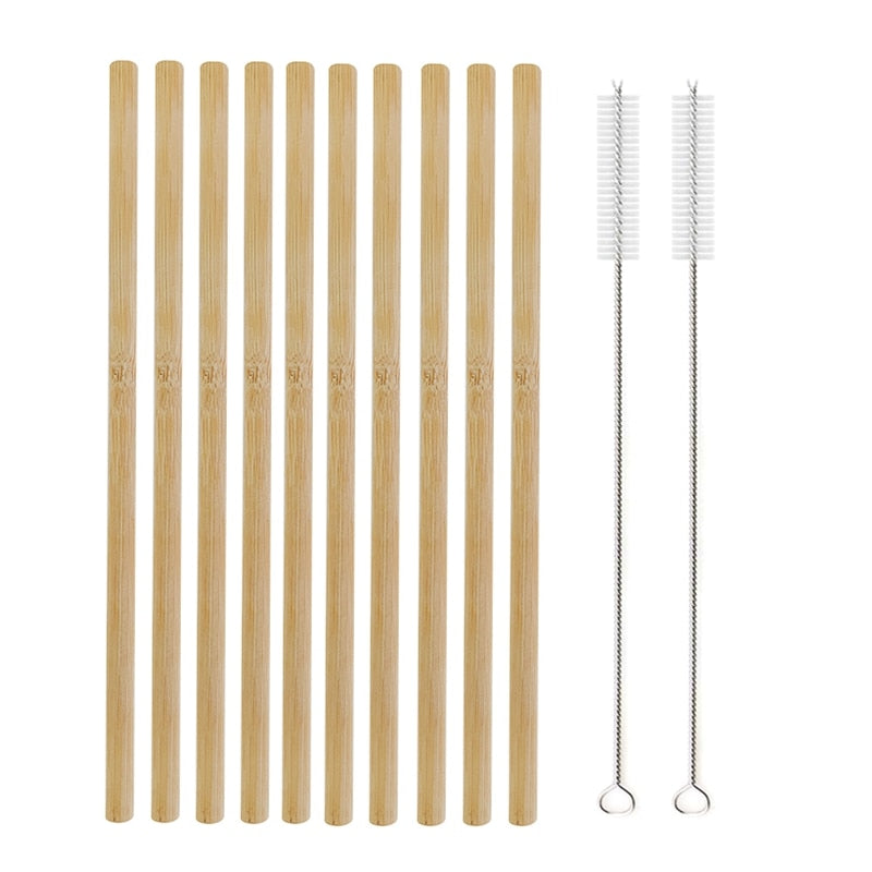 Reusable Bamboo Straws