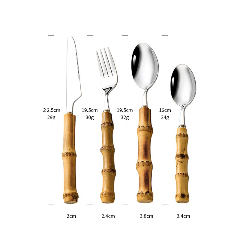 Tableware Set Bamboo