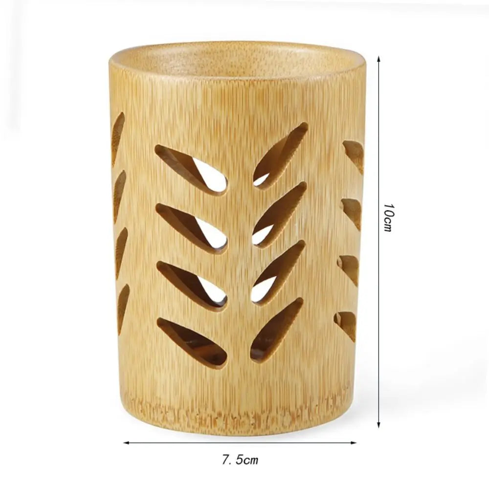 Bamboo Toothbrush Holder