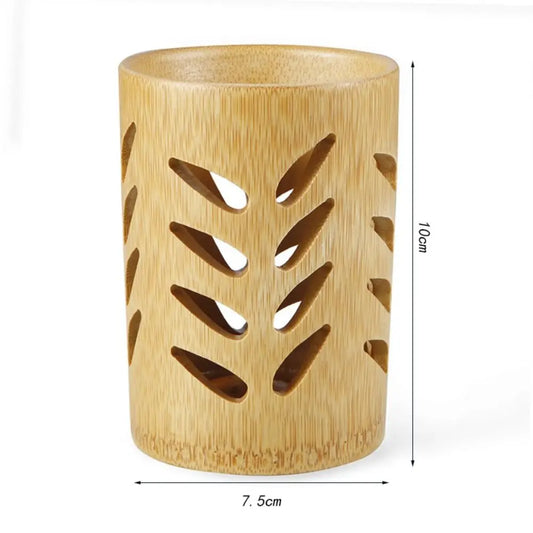 Bamboo Toothbrush Holder